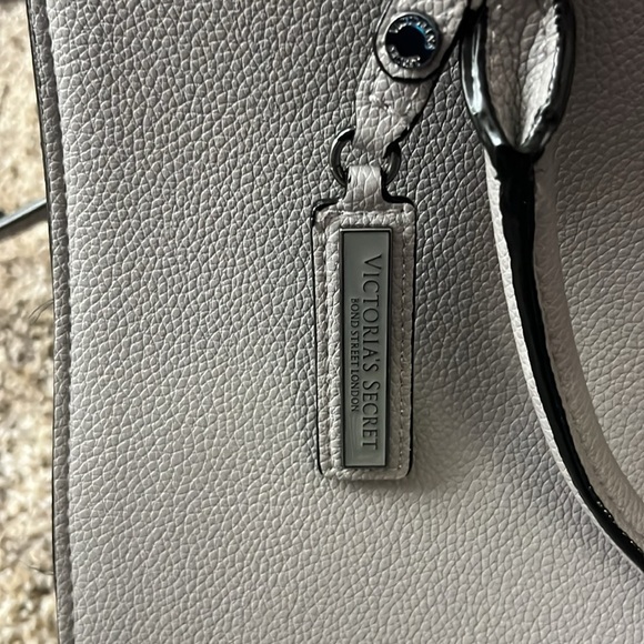 Victoria’s secret Gray Leather Tote Bag - Picture 4 of 14